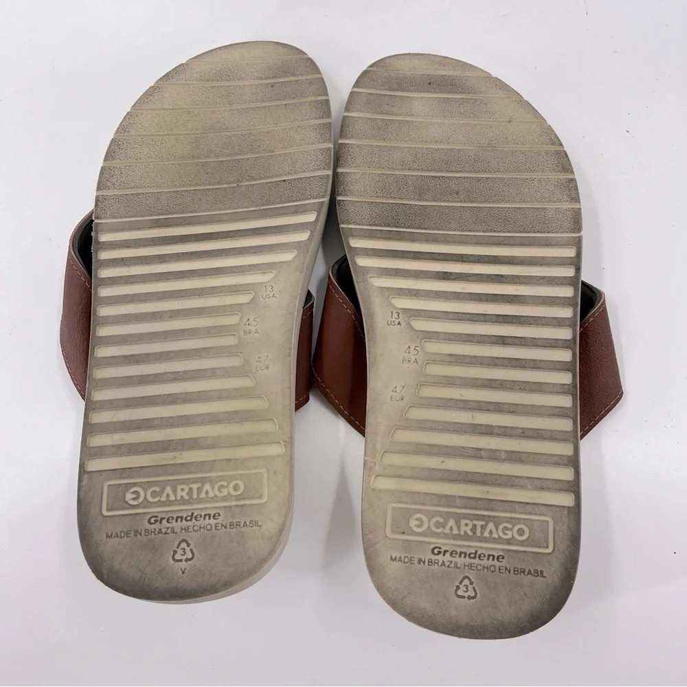 Cartigo Valencia Leather flip flops‎